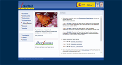 Desktop Screenshot of faunaiberica.es